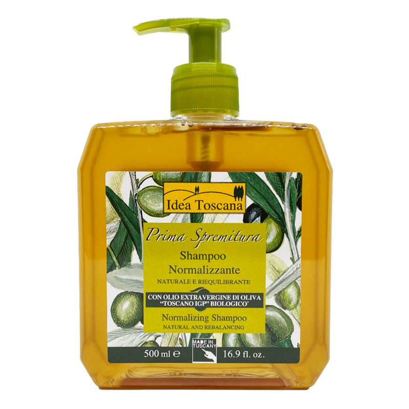 First Cold Press Olive Shampoo With Organic Extra Virgin Olive Oil 500ml Pump